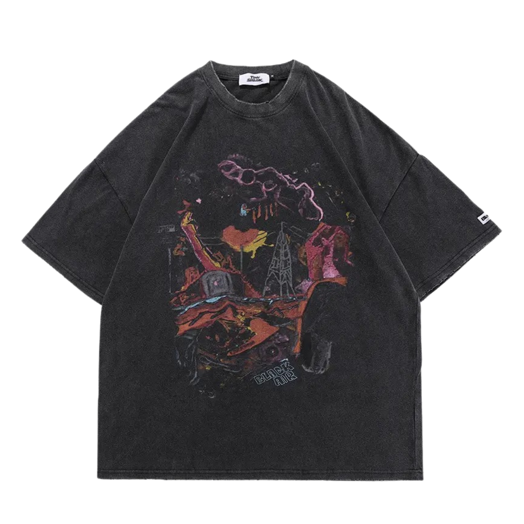 HYPExSTORE® DISASTER OVERSIZED T-SHIRT