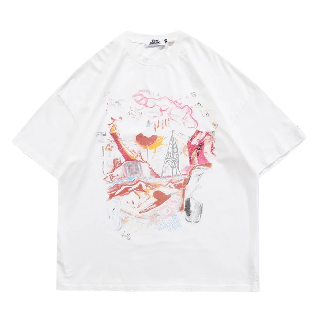 HYPExSTORE® DISASTER OVERSIZED T-SHIRT