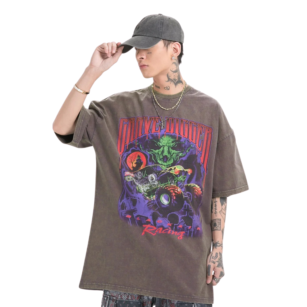 HYPExSTORE® GRAVE OVERSIZED T-SHIRT