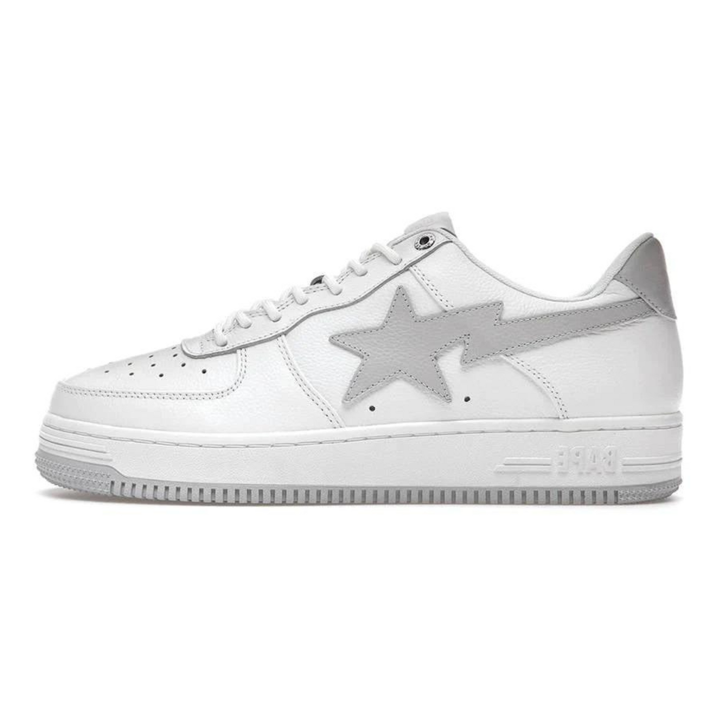 HYPExSTORE® A BATHING APE BAPE STA LOW WHITE SNEAKER