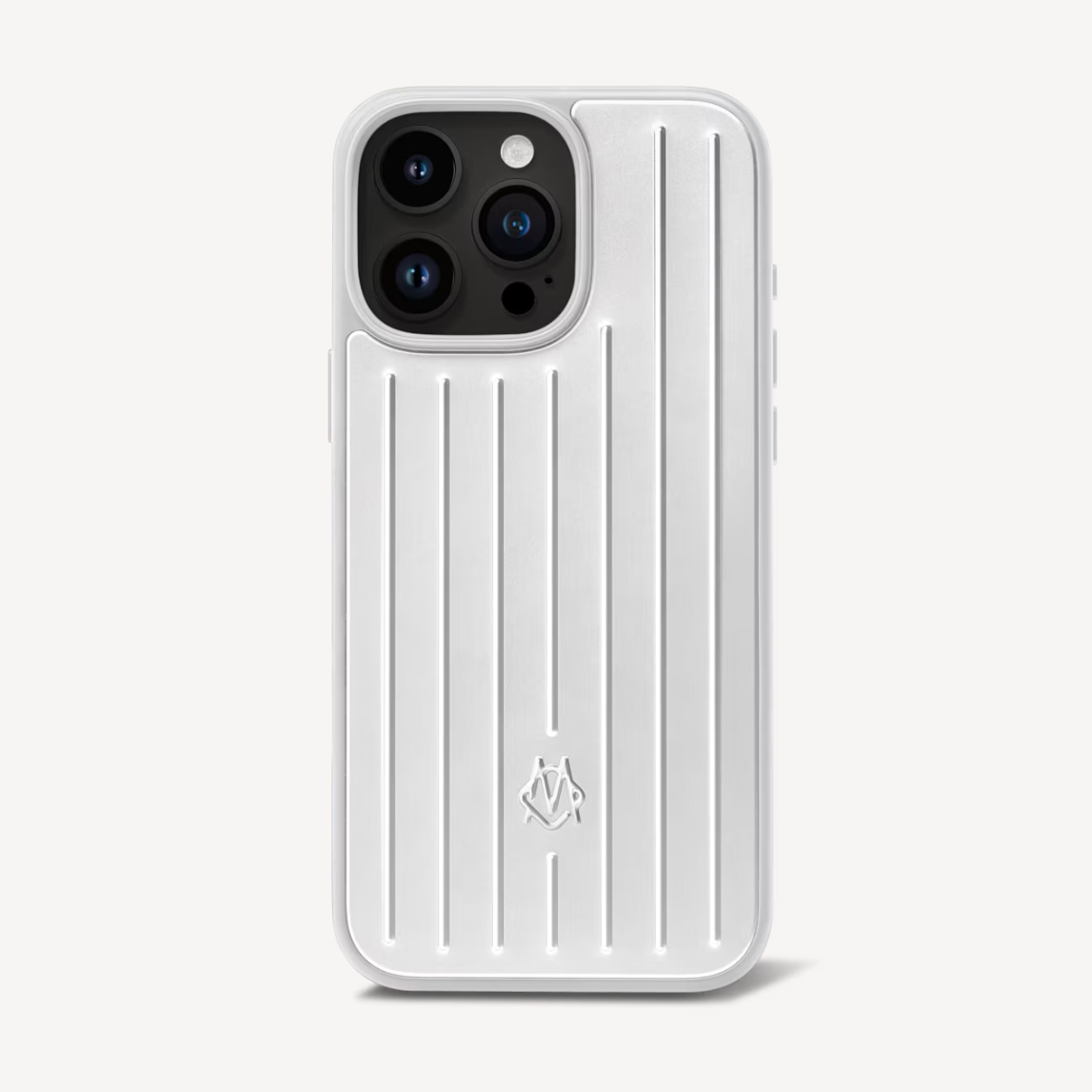 HYPExSTORE® RIMOWA ALUMINIUM iPHONE HÜLLE SILBER