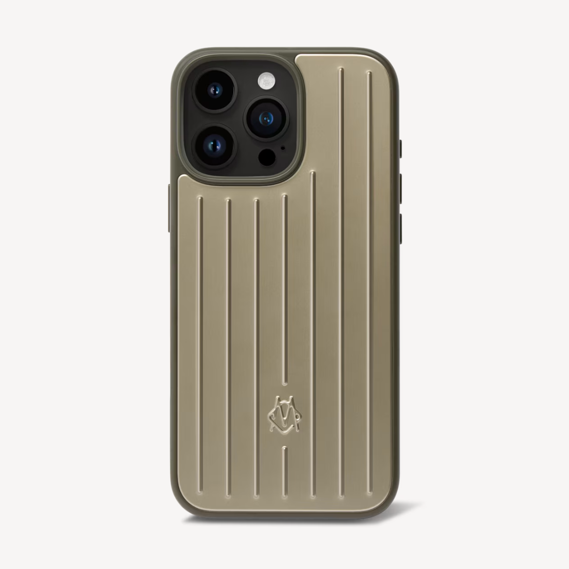 HYPExSTORE® RIMOWA ALUMINIUM iPHONE HÜLLE TITANIUM