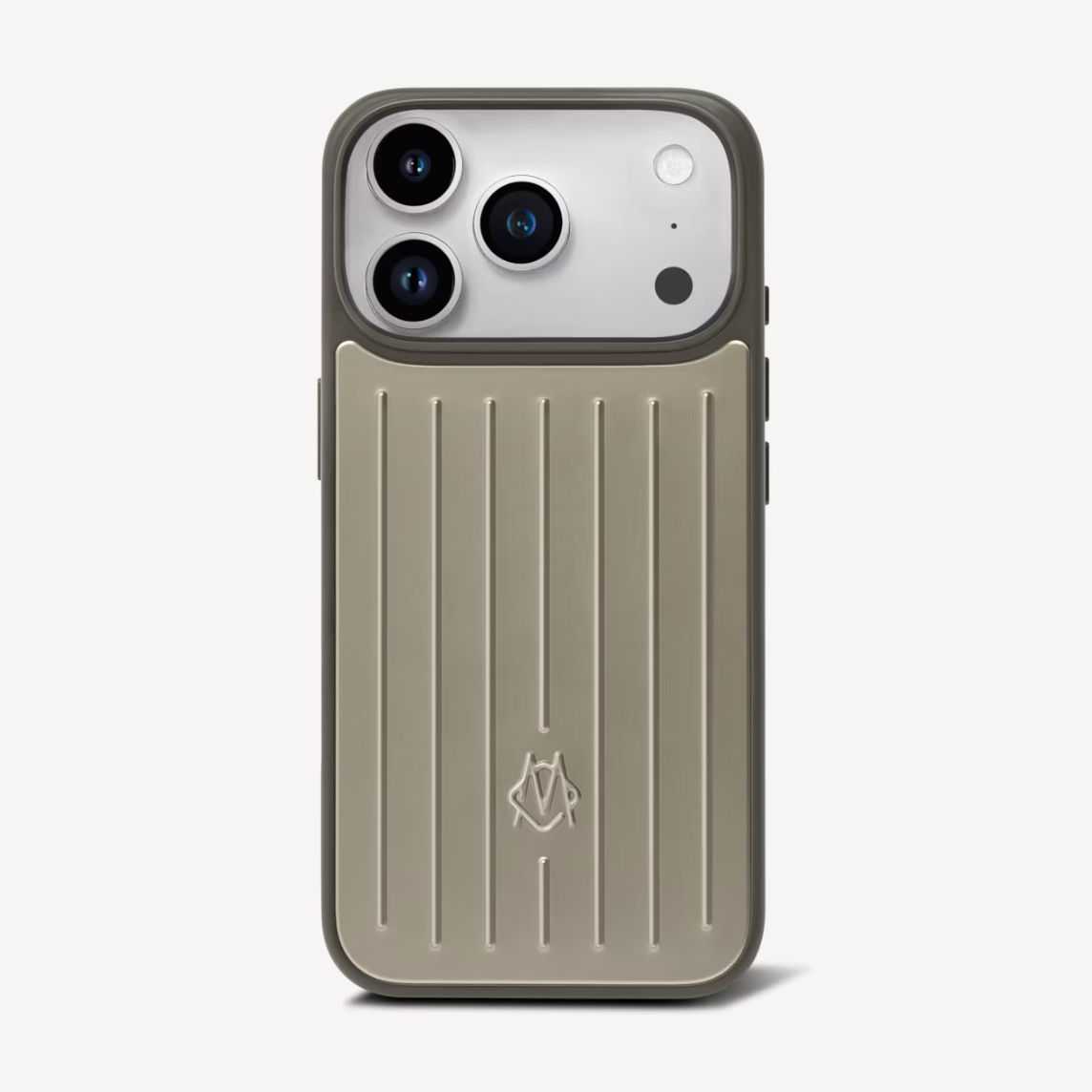 HYPExSTORE® RIMOWA ALUMINIUM iPHONE HÜLLE TITANIUM