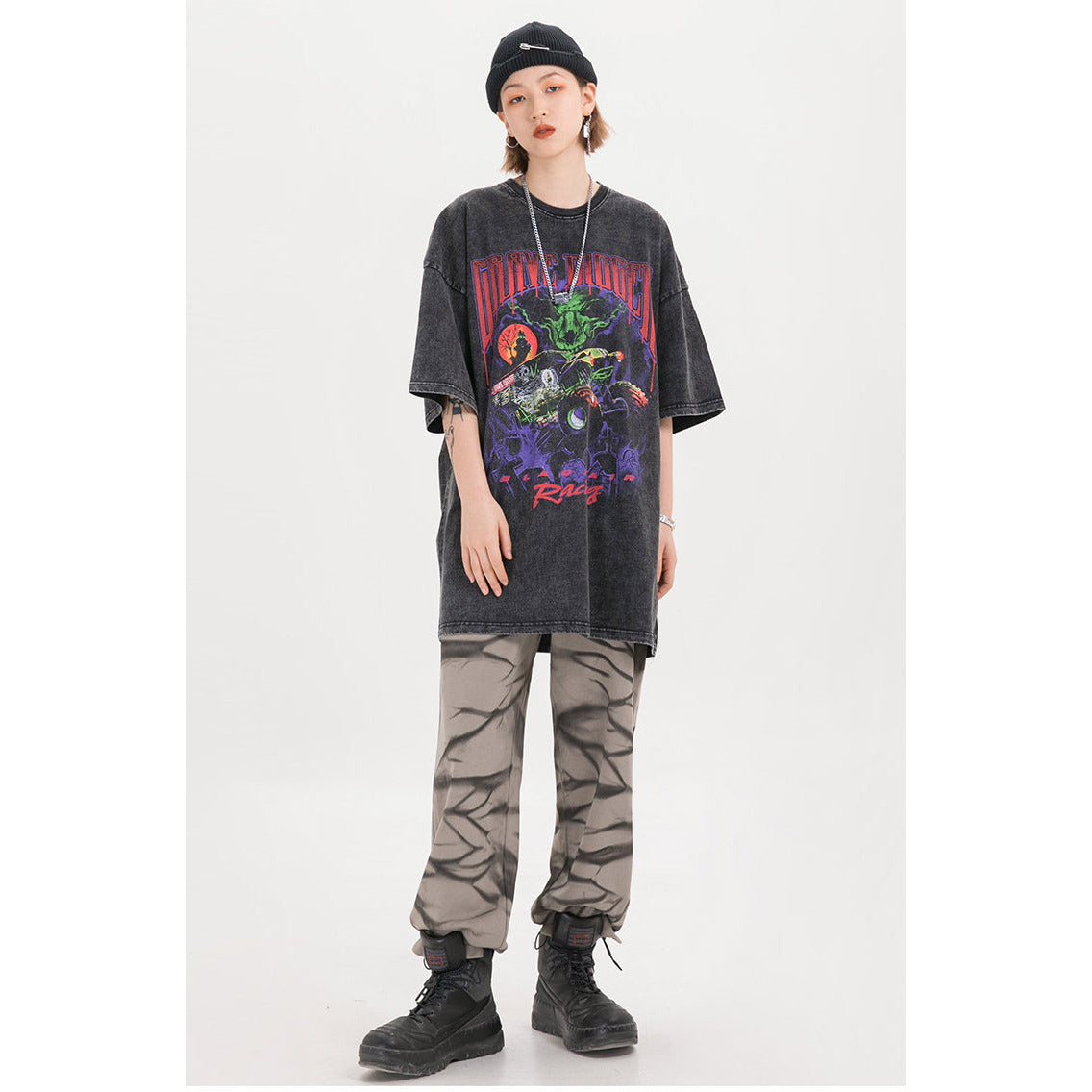 HYPExSTORE® GRAVE OVERSIZED T-SHIRT