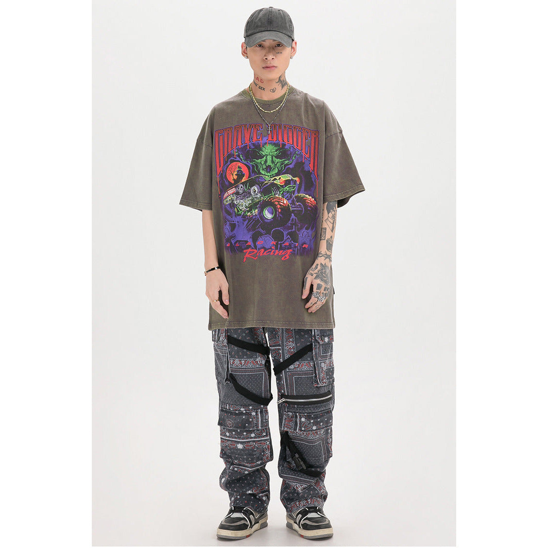 HYPExSTORE® GRAVE OVERSIZED T-SHIRT