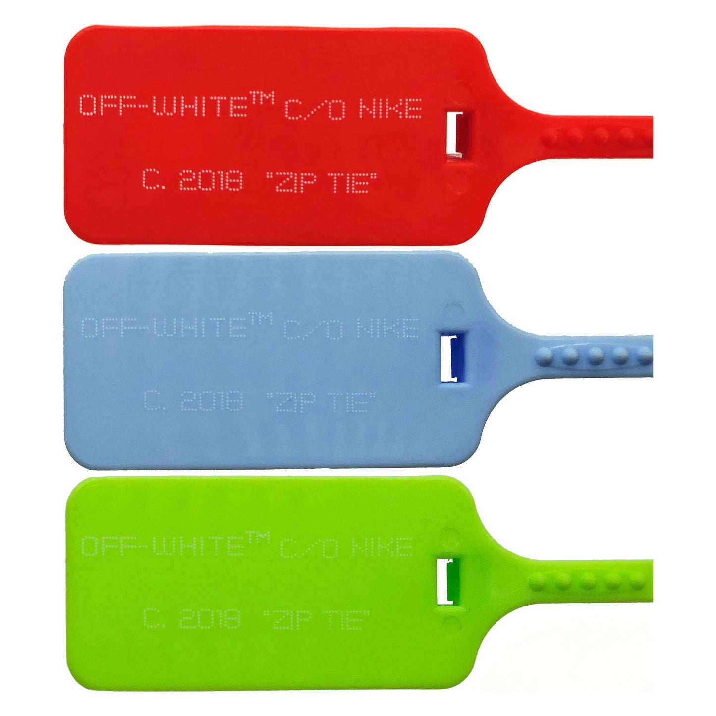HYPExSTORE® OFF WHITE ZIP TIE 2018