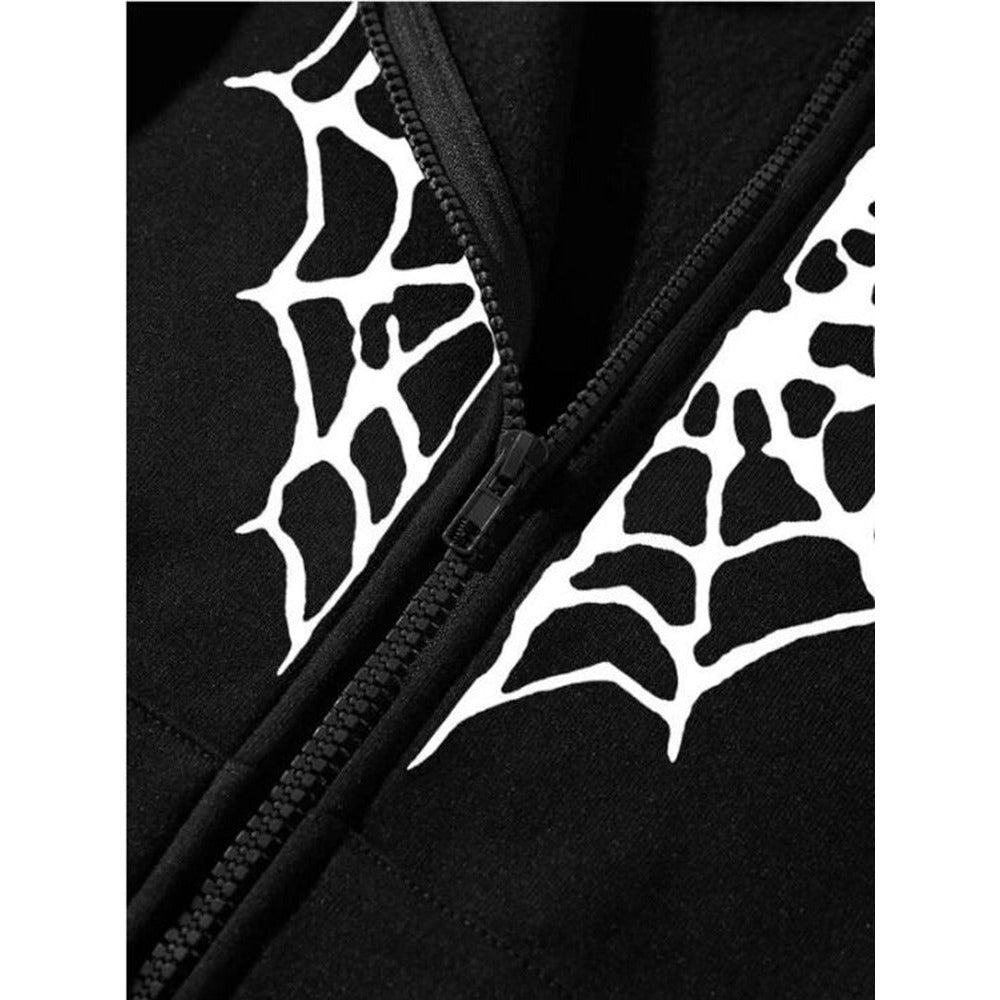 HYPExSTORE® HEART WEB ZIPPER HOODIE
