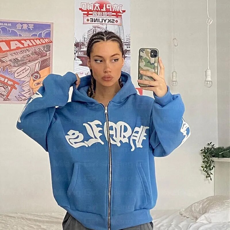HYPExSTORE® SNOW ZIPPER HOODIE