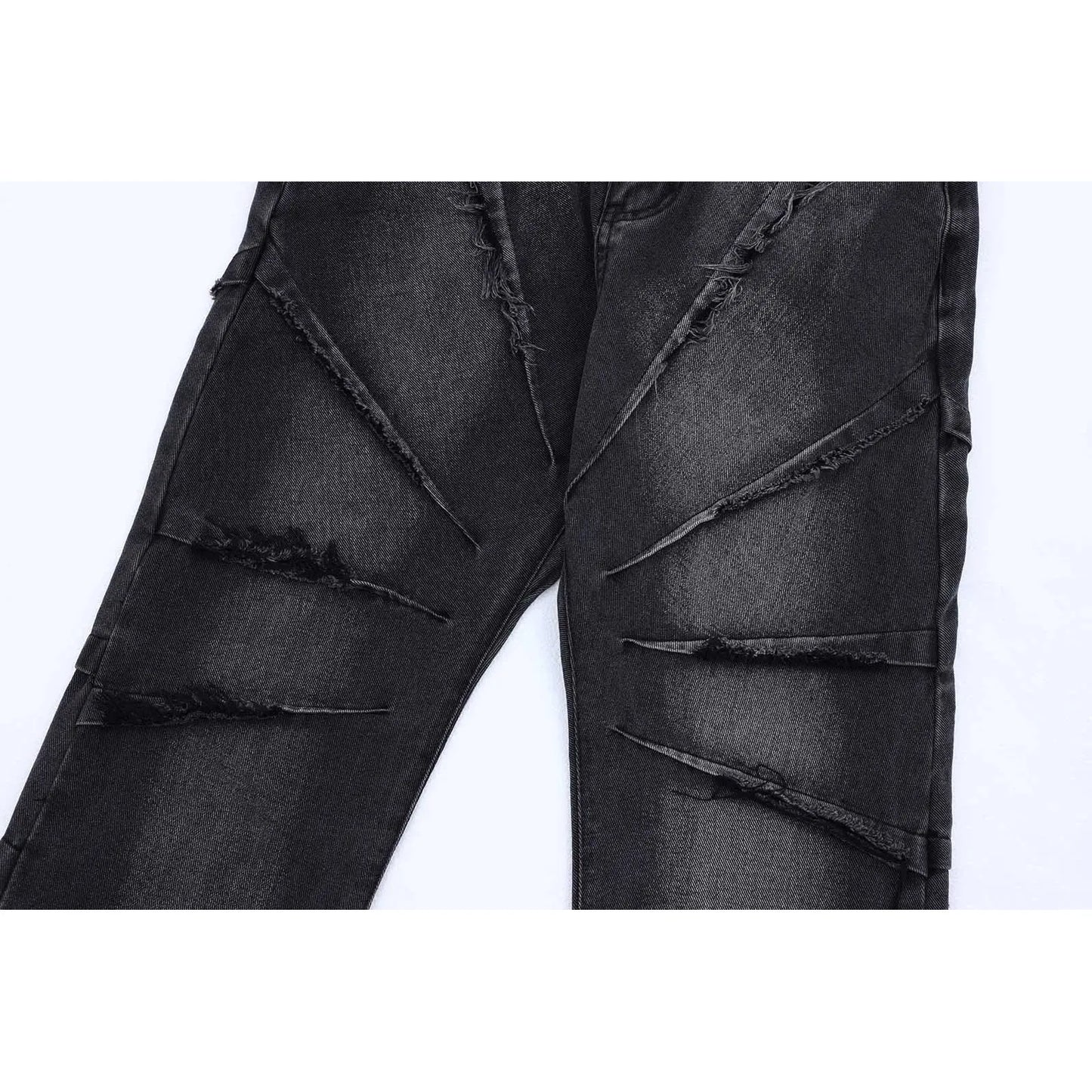 HYPExSTORE® FRAYED BAGGY JEANS