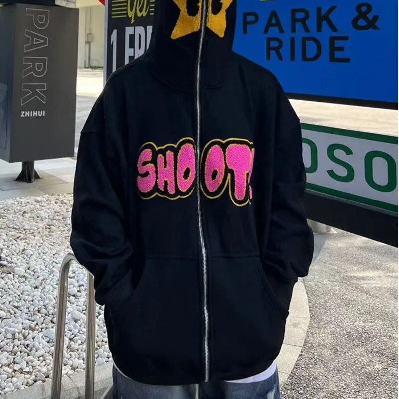 HYPExSTORE® SHOOT FULL ZIPPER HOODIE