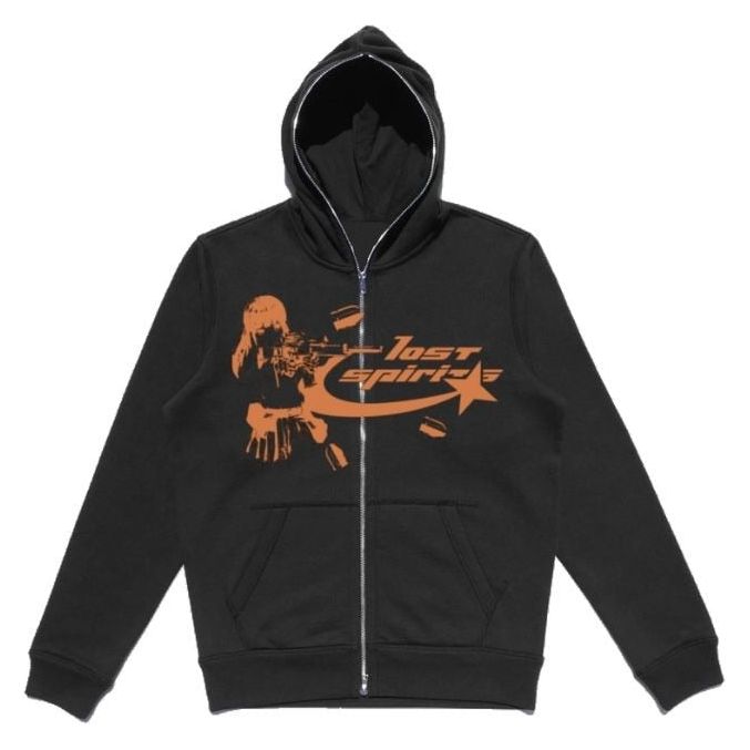 HYPExSTORE® LOST SPIRIT ZIPPER HOODIE