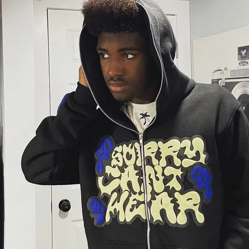 HYPExSTORE® SORRY ZIPPER HOODIE