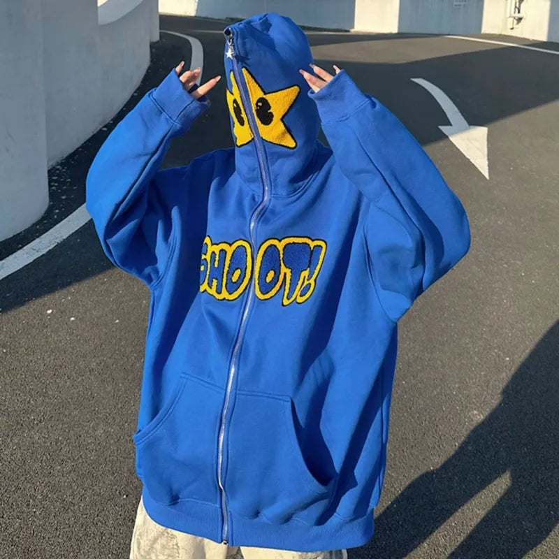 HYPExSTORE® SHOOT FULL ZIPPER HOODIE