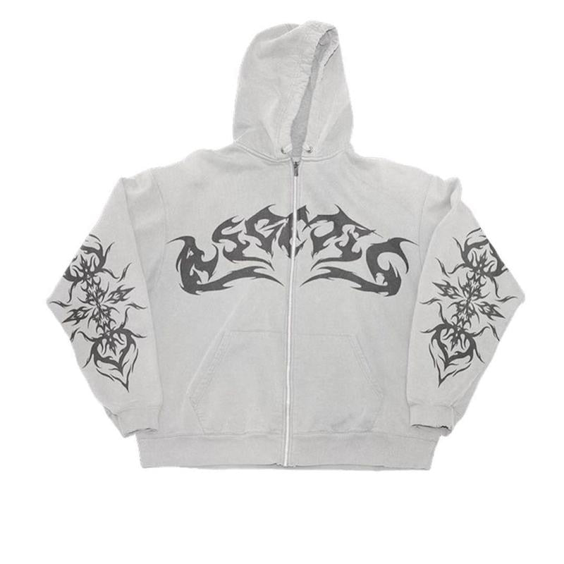 HYPExSTORE® FLAME ZIPPER HOODIE