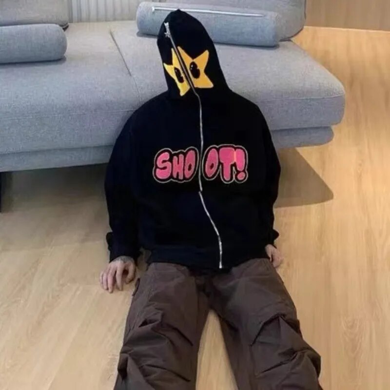 HYPExSTORE® SHOOT FULL ZIPPER HOODIE