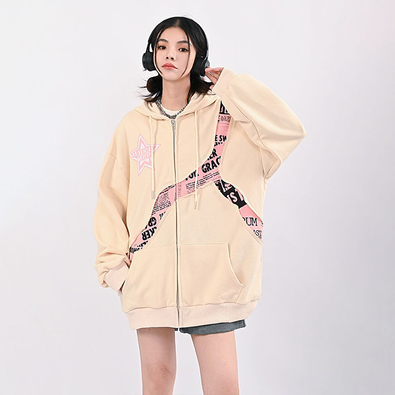 HYPExSTORE® GRACE ZIPPER HOODIE