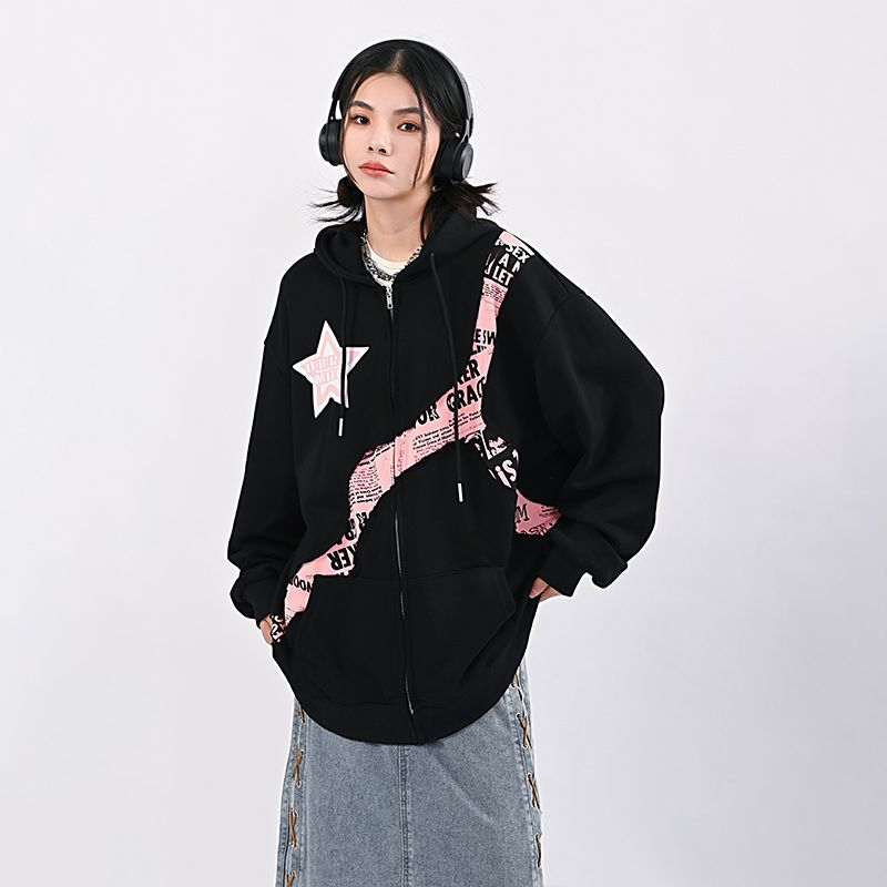 HYPExSTORE® GRACE ZIPPER HOODIE