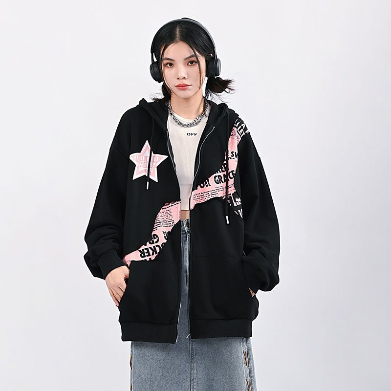HYPExSTORE® GRACE ZIPPER HOODIE