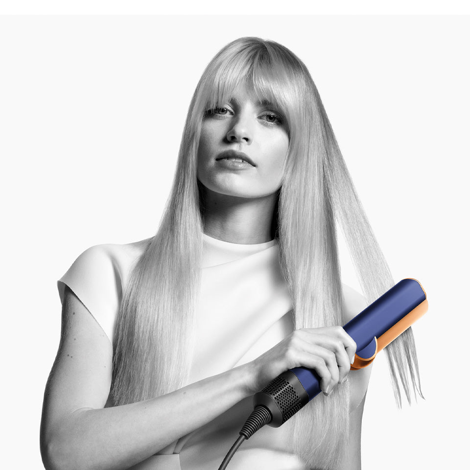 HYPExSTORE® DYSON AIRSTRAIT HAARGLÄTTER NICKEL - DARK BLUE Generalüberholt