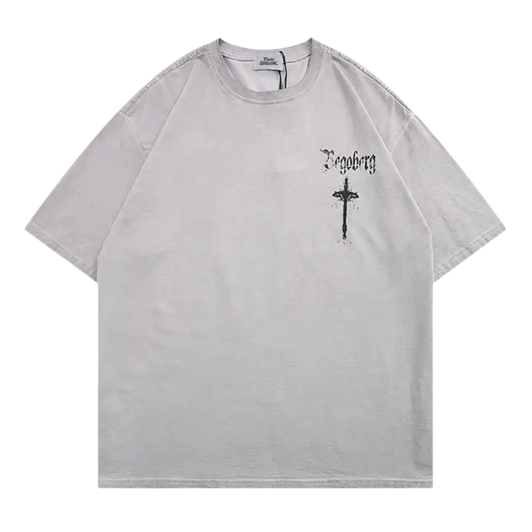 HYPExSTORE® CROSS OVERSIZED T-SHIRT