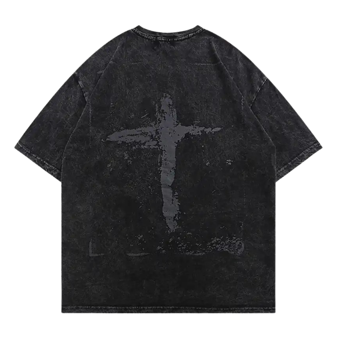 HYPExSTORE® CROSS OVERSIZED T-SHIRT