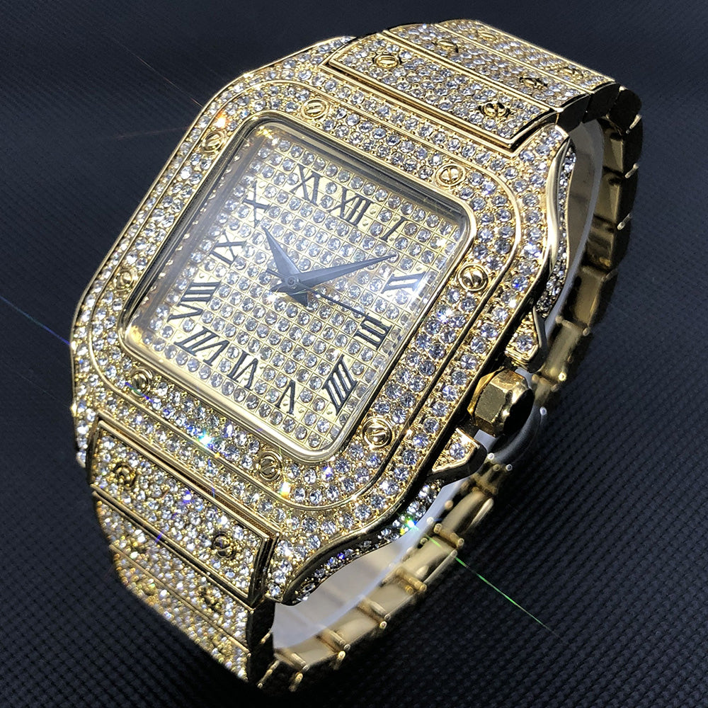 HYPExSTORE® ICED OUT SANTOS UHR