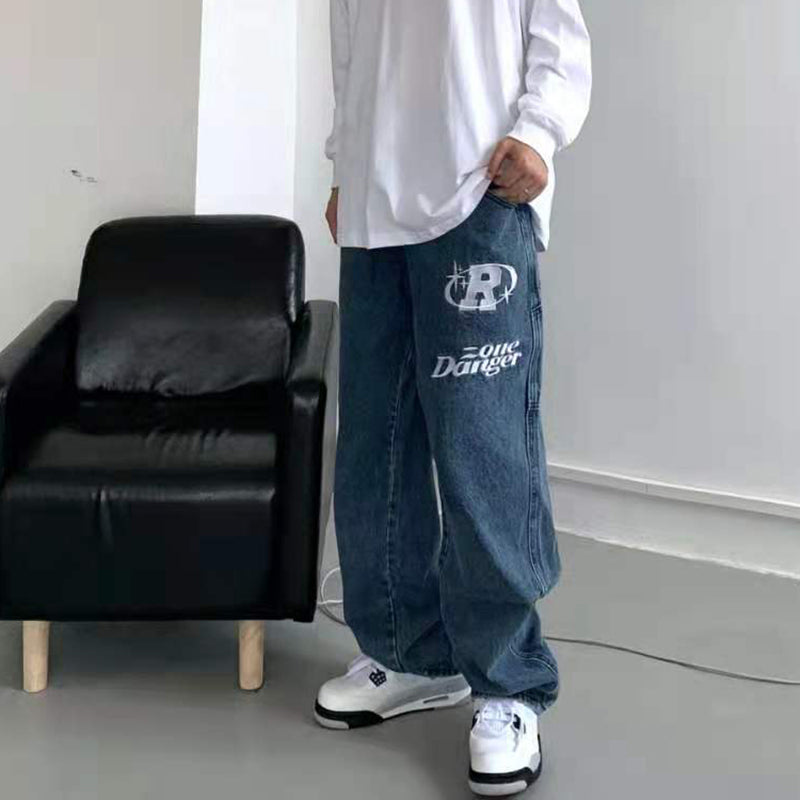 HYPExSTORE® STUDIED BAGGY JEANS
