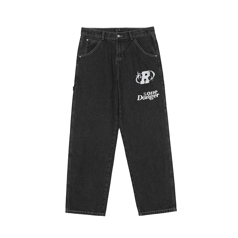 HYPExSTORE® STUDIED BAGGY JEANS