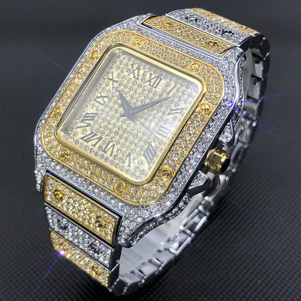 HYPExSTORE® ICED OUT SANTOS UHR