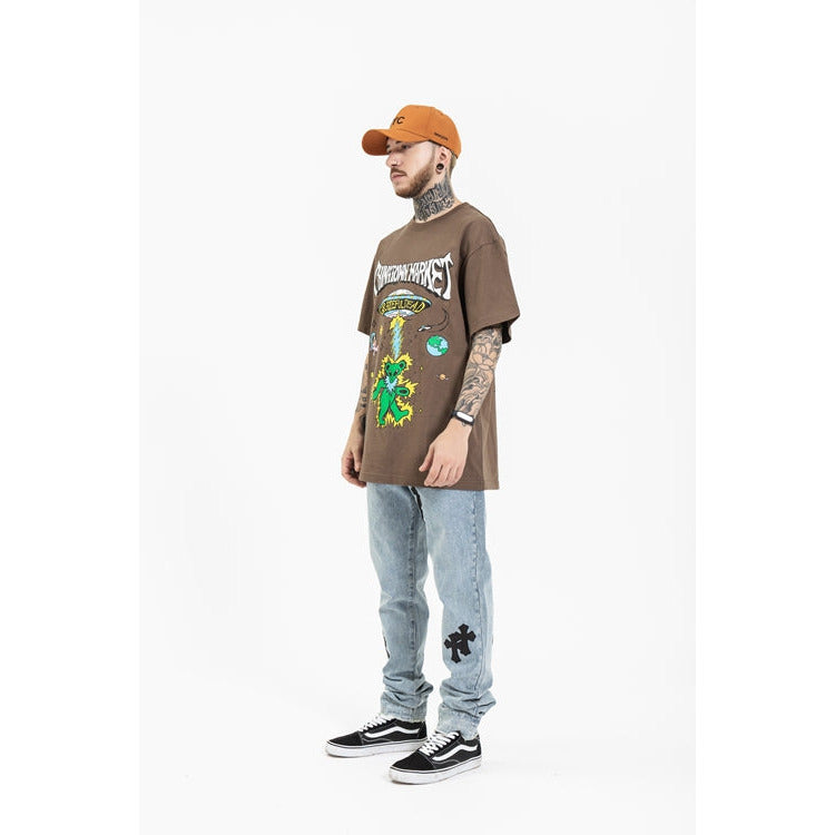 HYPExSTORE® UFOBEAR OVERSIZED T-SHIRT