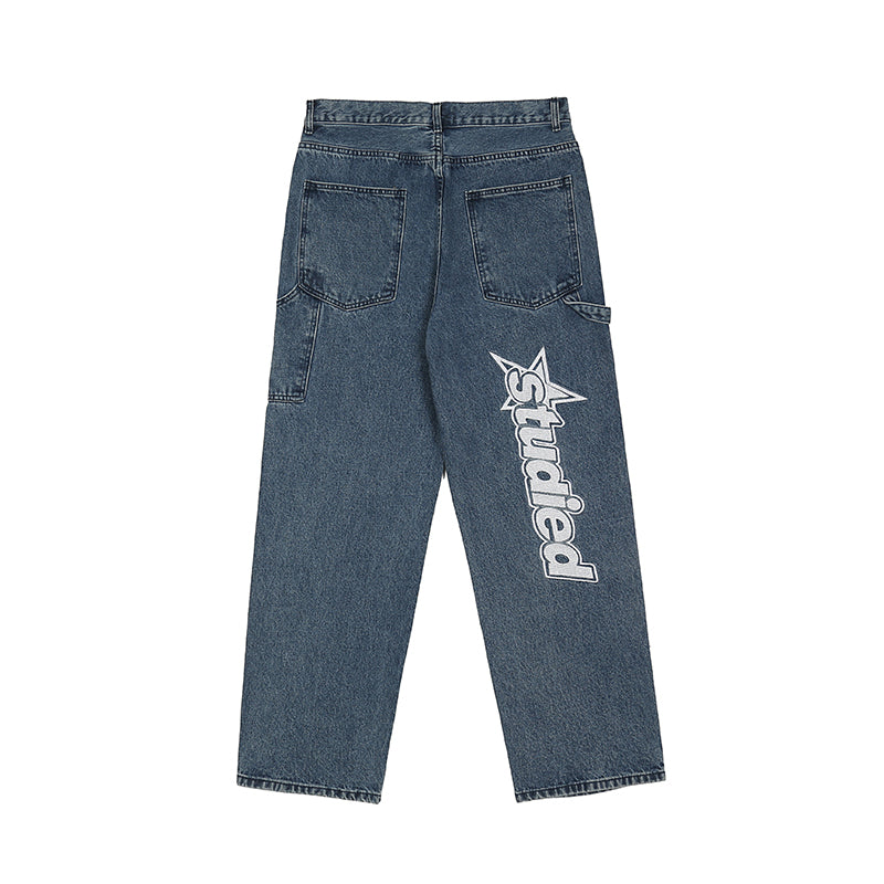 HYPExSTORE® STUDIED BAGGY JEANS