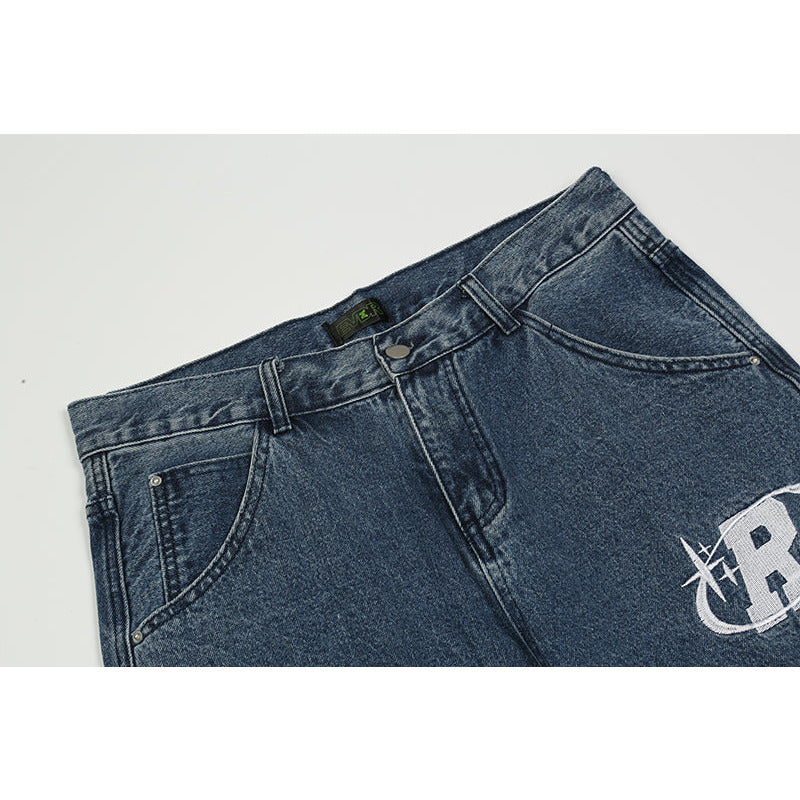 HYPExSTORE® STUDIED BAGGY JEANS