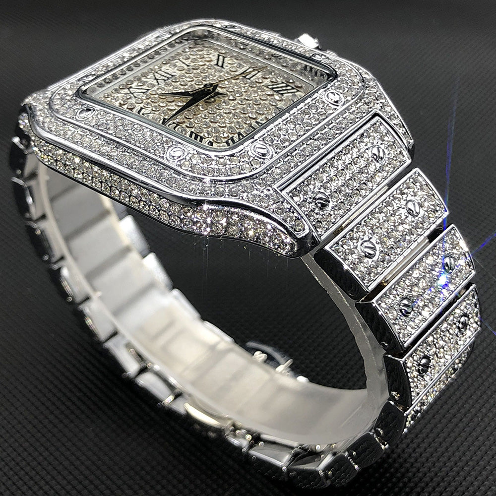 HYPExSTORE® ICED OUT SANTOS UHR