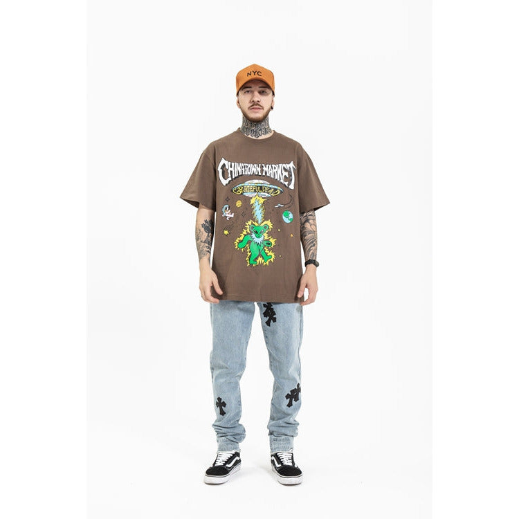 HYPExSTORE® UFOBEAR OVERSIZED T-SHIRT