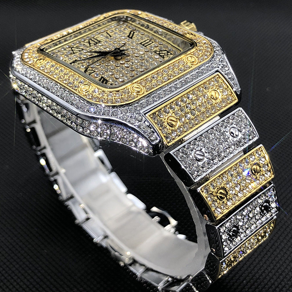 HYPExSTORE® ICED OUT SANTOS UHR