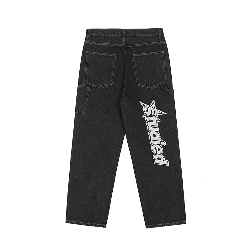 HYPExSTORE® STUDIED BAGGY JEANS