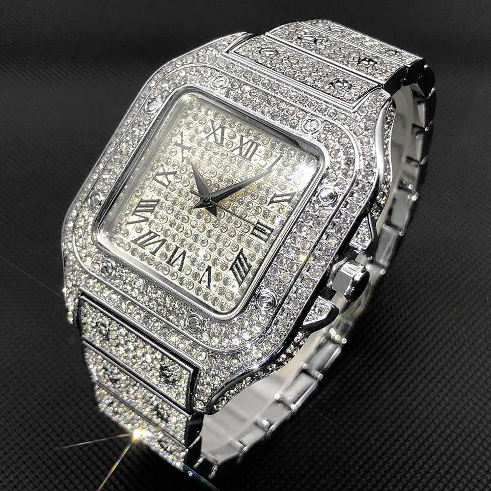 HYPExSTORE® ICED OUT SANTOS UHR