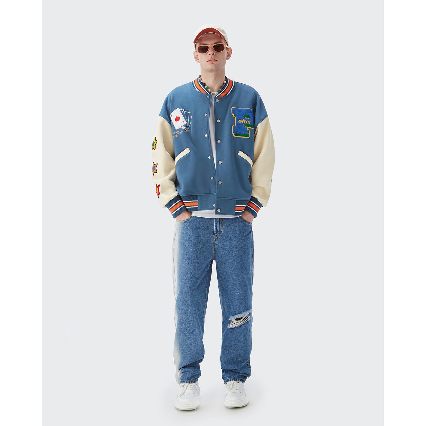 HYPExSTORE® LUCKY POKER VARSITY JACKE