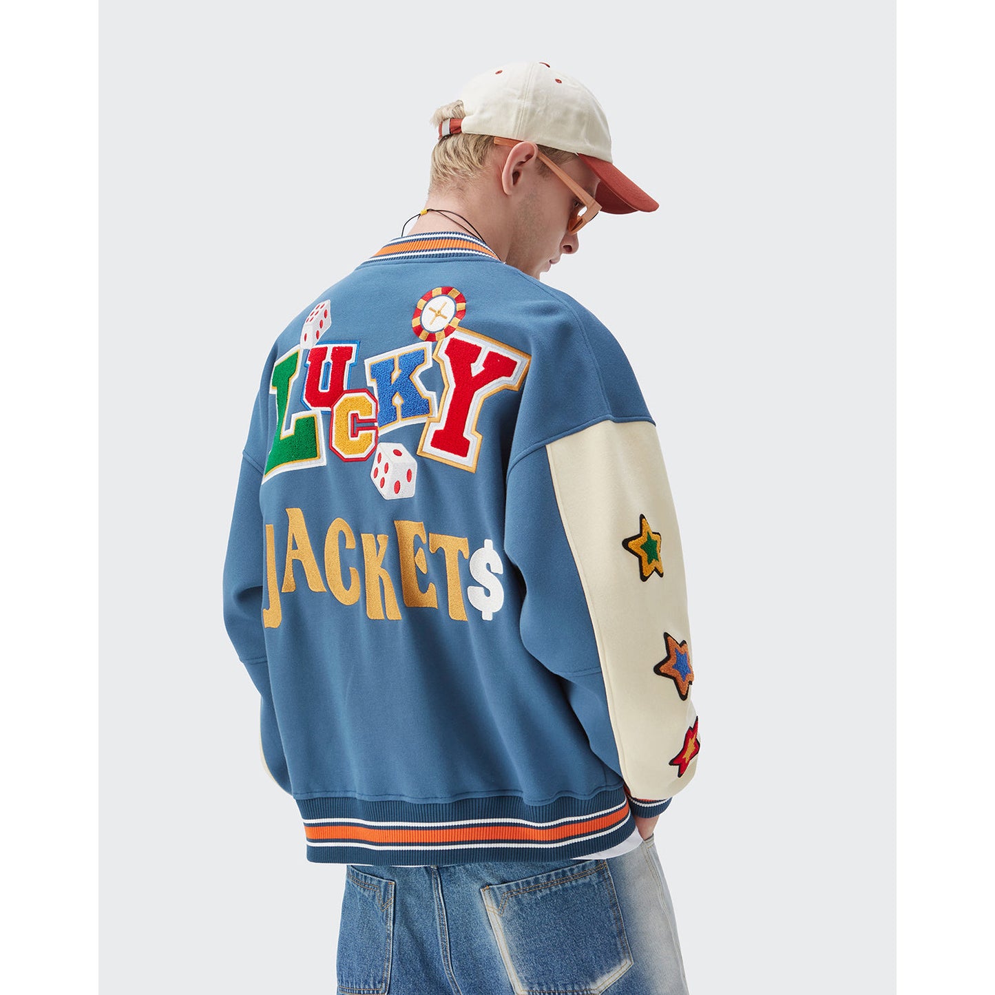 HYPExSTORE® LUCKY POKER VARSITY JACKE