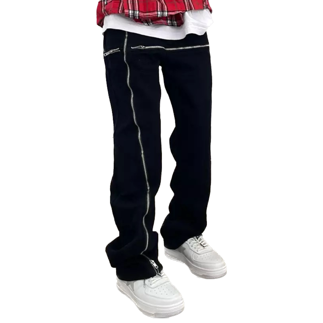 HYPExSTORE® CROSS ZIPPER PANTS