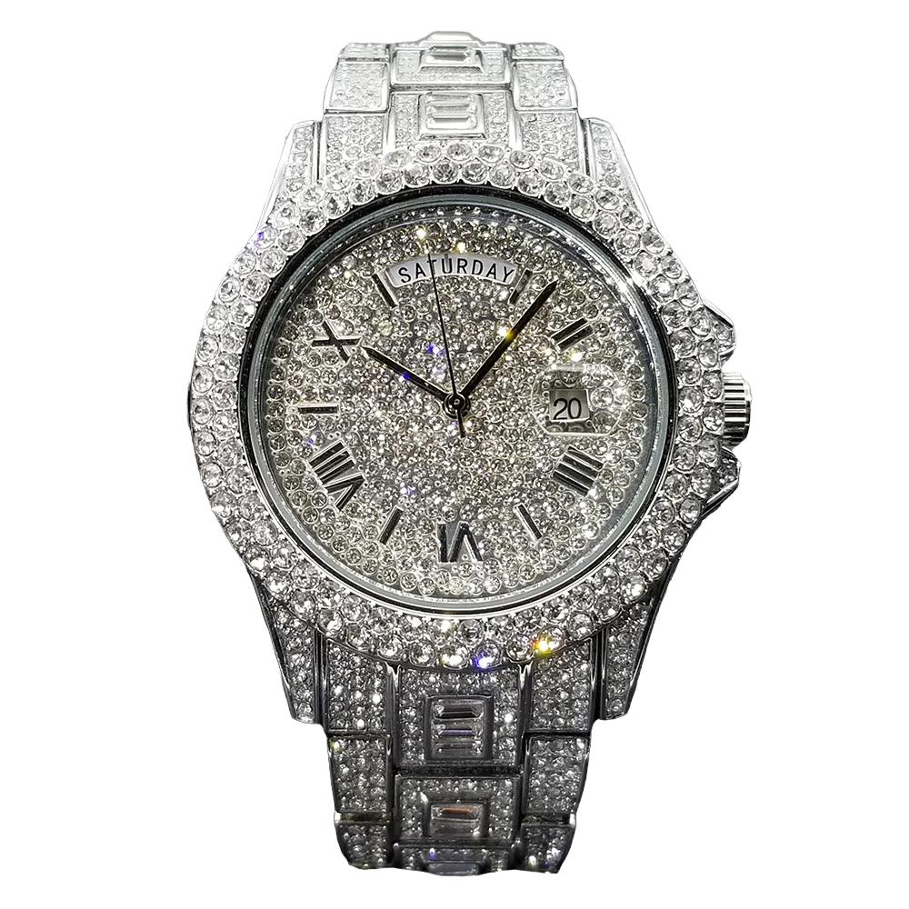 HYPExSTORE® ICED OUT DATE DAY UHR