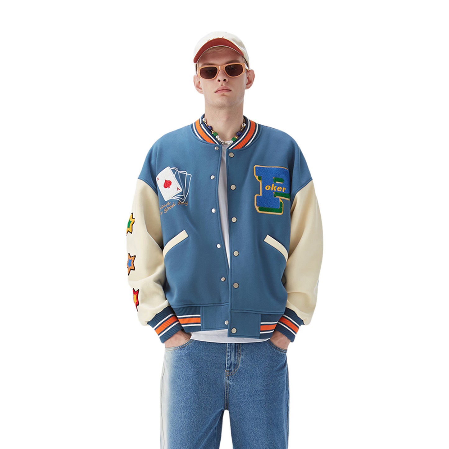 HYPExSTORE® LUCKY POKER VARSITY JACKE
