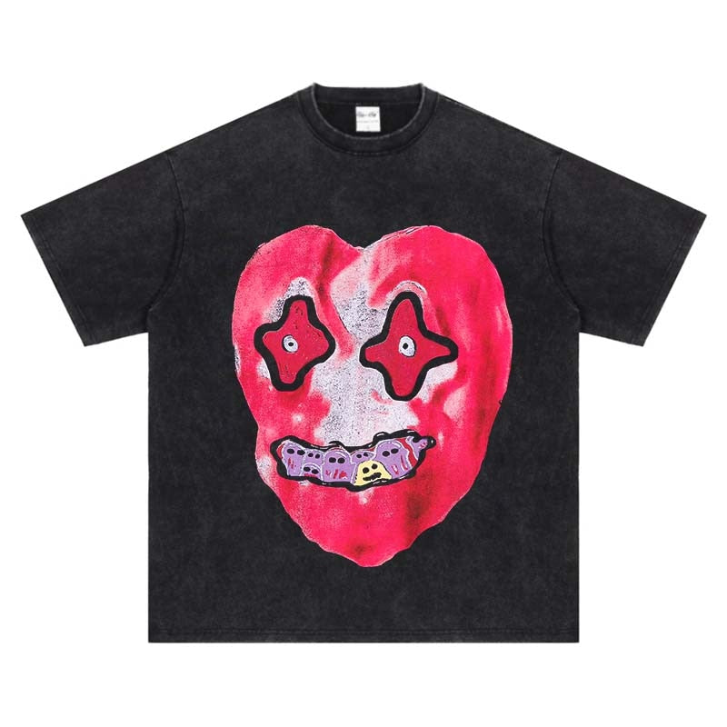 HYPExSTORE® MONSTER HEART OVERSIZED T-SHIRT