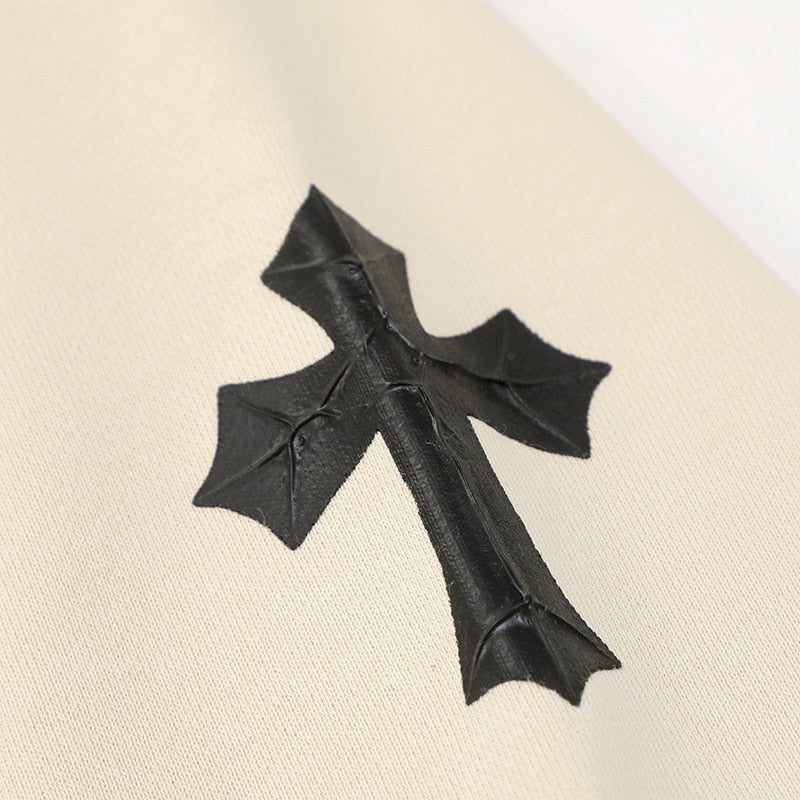 HYPExSTORE® BESU CROSS ZIPPER HOODIE