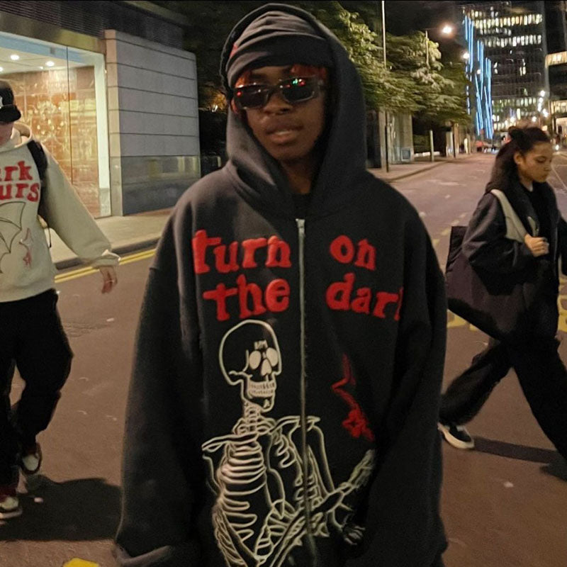 HYPExSTORE® TURN ON ZIPPER HOODIE