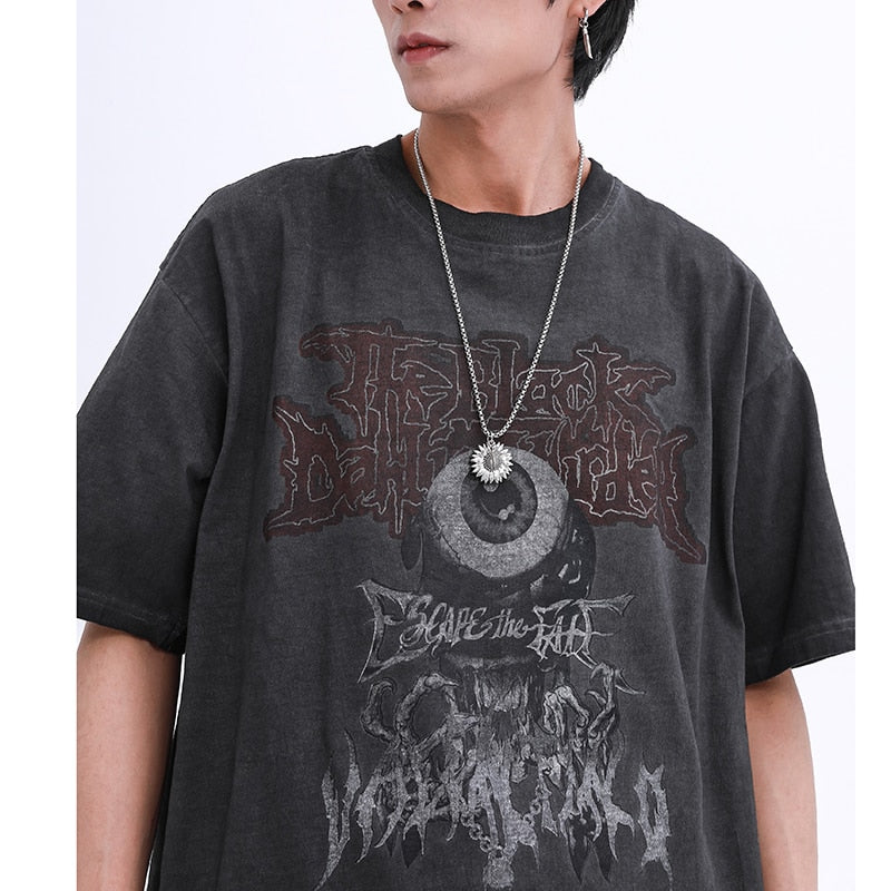 HYPExSTORE® DARK EYE OVERSIZED T-SHIRT