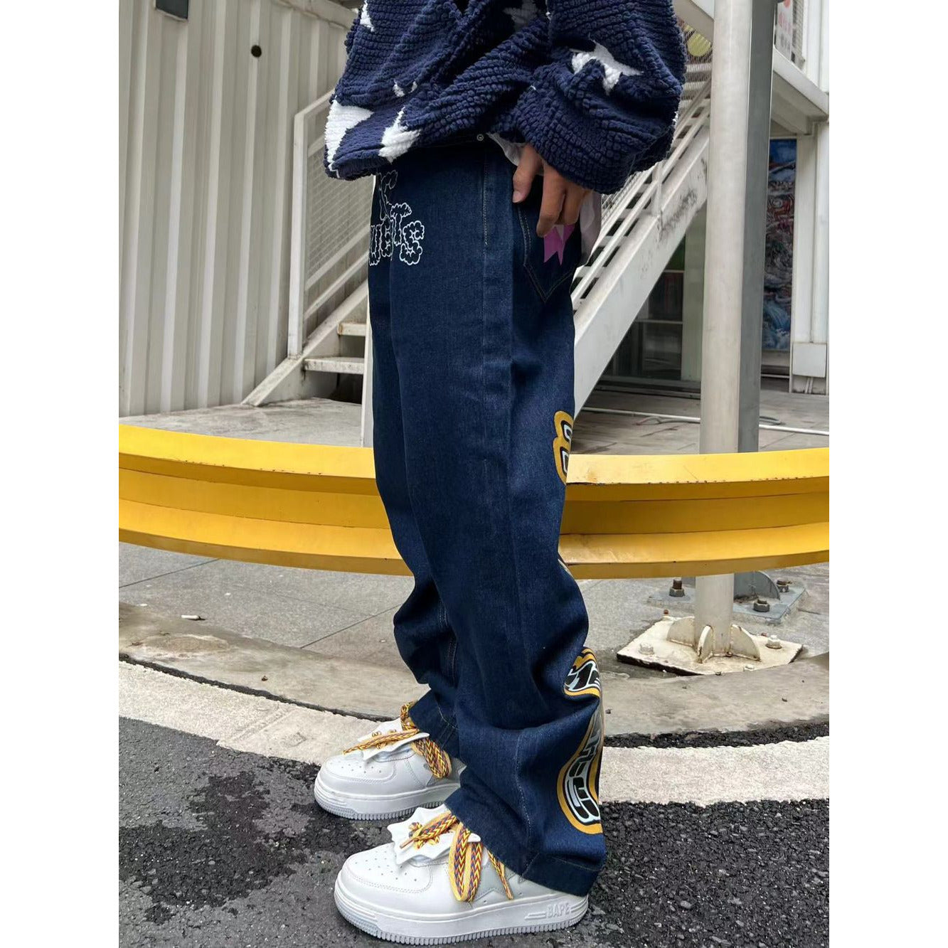 HYPExSTORE® Y2K STAR JEANS