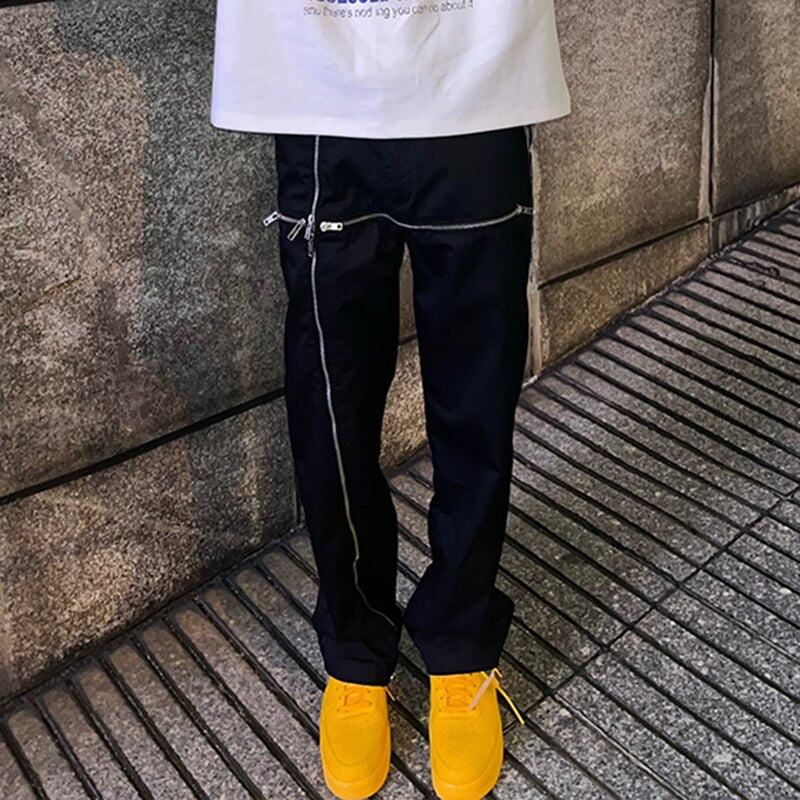 HYPExSTORE® CROSS ZIPPER PANTS
