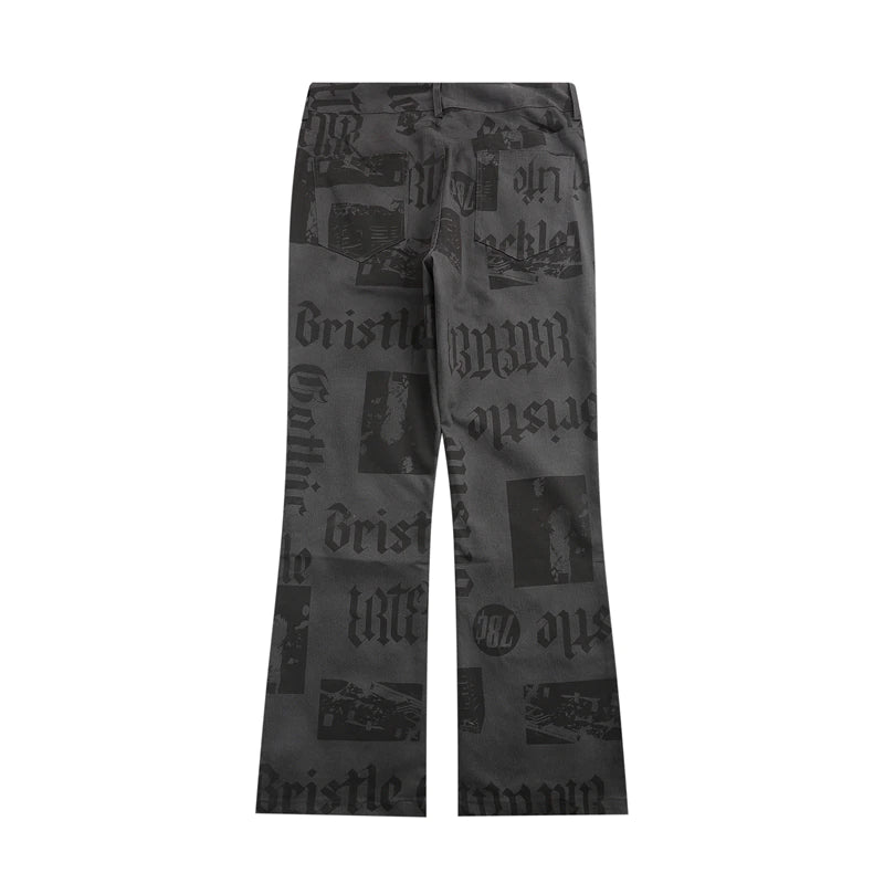 HYPExSTORE® LETTER BAGGY PANTS