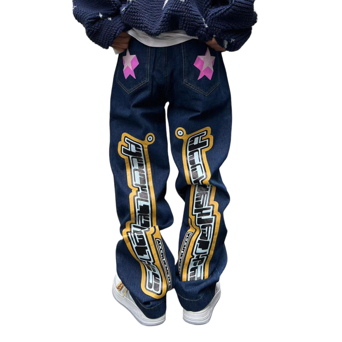 HYPExSTORE® Y2K STAR JEANS
